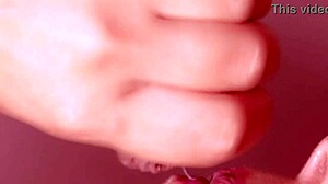 fucking my friend's japanese girlfriend in a steamy close-up session, so wild.