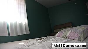 Eden Adams Masturbates Pussy and Ass Close Up Alone