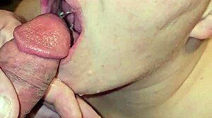 Milf with big tits experiences unique moment