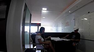 Latina Amateur Gets Monster Cock Creampie at Construction Site