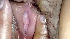 Hot girl fingered by bf with hairy beaver