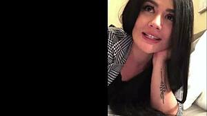 Unreal thick white girl shows epic skills