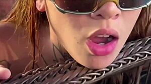 Ana Miller And Ktal Fucking In The Pool With Exhibitionist Flashing And Natural Tits