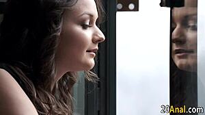 european babe has anal in high definition