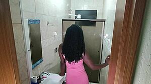 Latina Caught Giving Blowjob To Young Guy