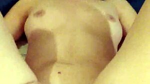 Stepdaughter Moans as Stepdad Fingers Her Tight