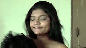 Hot Desi Bhabhi Teases in Bath Dress