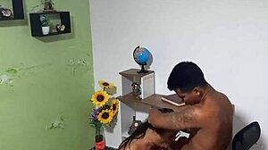 Stepsister, I love how you suck my big black cock!