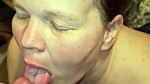 Milf with big tits experiences unique moment