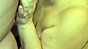 Milf with big tits experiences unique moment