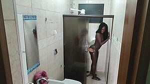 Latina Caught Giving Blowjob To Young Guy