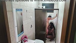 Latina Caught Giving Blowjob To Young Guy