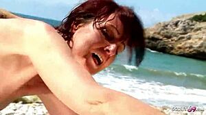 Nikita and James Display Huge Tits at Party