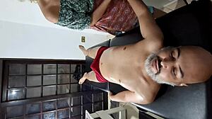 ripping naive masseuse clothes for intense groping wet tits sex blackmail