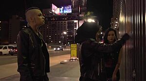 leigh raven, lily lane, and nikki hearts share a casual evening together