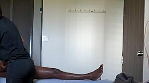 Angry handjob turns happy ending massage into a total disaster.