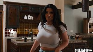 Stunning Big Tits Milf Sarah Arabic Banged by Student's Stepfather