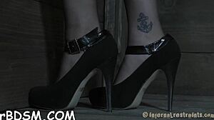 Depraved Babes Explore Rough Bondage And Slave Play With Exposed Vaginas