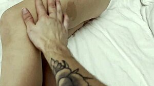 Blonde cougar enjoys wild sex with a young stud