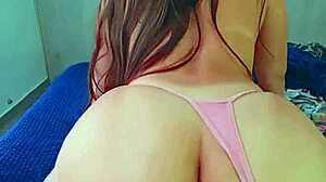 A latina girl with big round ass rides a big cock in hd pov.