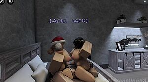 Horny sluts with big tits crave monster cocks in threesome.