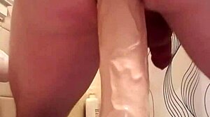 Self-Pleasuring Session with Extreme Toy Insertion