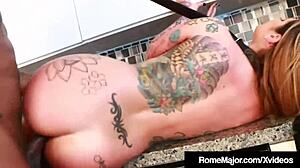 Blonde Payton Sinclaire Wrecked By Big Black Cock In Rough Doggystyle!