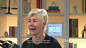 Anna Claire Shares Her Deep Emotions During Interview and Intense Solo Masturbation Session.