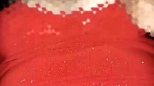 Passionate Night with My Latina Wife After the Party. Her Thong Moved Aside, Revealing Her Ass for Intense Fucking.