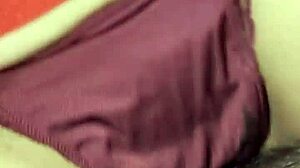 Passionate Night with My Latina Wife After the Party. Her Thong Moved Aside, Revealing Her Ass for Intense Fucking.