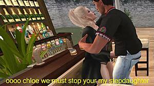 My stepdaughter and her secret encounters.