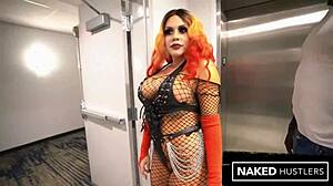 Thick And Stacked Ebony Redhead Ms Redx Fucks Monster Cock In Intense Session