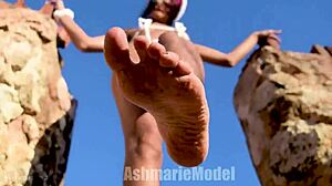 Hairy Bush Twerking in Micro Bikini?