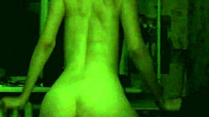 Skinny young girlfriend with tiny tits begs for sex. Friend watches the intense encounter.