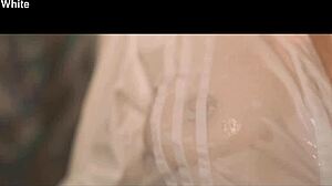 Sexy Brunette Pornstar Emme White in Lingerie Poses for Private Camera in 2019 Version