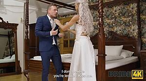 Bride, Caught Cheating, Joins a Wild Interracial Threesome, Huh?