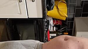 British woman getting her body shaved smooth