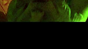 Sexy hot blonde beauty shares steamy smoke moment with partner