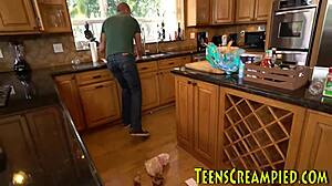 Damn, this amateur rides a big black dick after intense fingering! 🔥