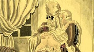 Amazing Vintage Erotic Drawings Of Hairy Beauties!