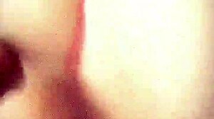 19 year old with pink asshole loves fat dick