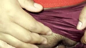 Passionate Night with My Latina Wife After the Party. Her Thong Moved Aside, Revealing Her Ass for Intense Fucking.