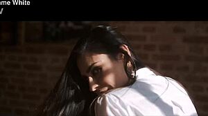 Sexy Brunette Pornstar Emme White in Lingerie Poses for Private Camera in 2019 Version