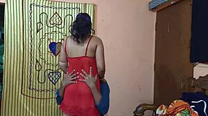 Indian shy bhabhi fucked hard by landlord for smoking and inviting boyfriends.