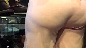 Mature Milf's Big Ass Exposed