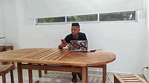 Latina Seeks Work, Finds Man to Fuck