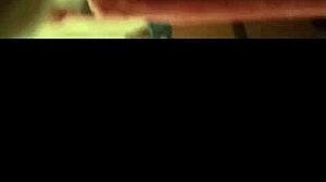 Sexy hot blonde beauty shares steamy smoke moment with partner