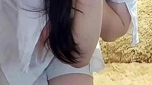 Man, watch horny Lammy Pixel strip and flaunt that gorgeous ass!