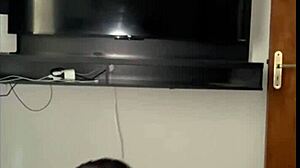 My Work Colleague Kept Flirting So I Fucked Him Before He Left!