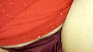 Passionate Night with My Latina Wife After the Party. Her Thong Moved Aside, Revealing Her Ass for Intense Fucking.